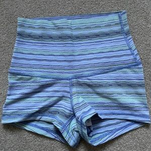Lululemon Boogie Short (Roll Down) *Full-On Luon Space Dye Twist Lullaby Ray